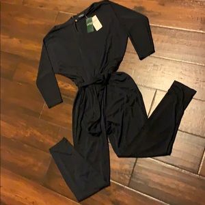 Ralph Lauren navy blue jumpsuit. NWT